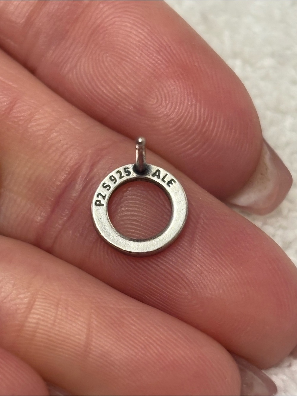 Authentic Pandora Single Stud Earring - Picture 5 of 5